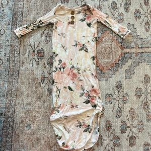 Posh peanut bamboo gown